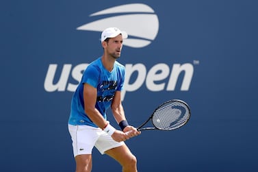 Novak Djokovic is aiming to become the first player in 11 years to successfully defend the US Open title. AFP