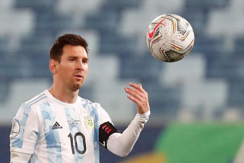 Lionel Messi of Argentina. EPA