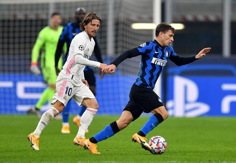 CM Luka Modric (Real Madrid). The stakes were high and Madrid needed a leader at Inter. Step forward the veteran Modric, who imposed the control that his opponents lacked on a make-or-break night. Getty Images
