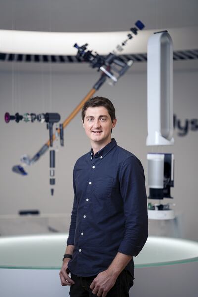 Scott Maguire, global engineering director at Dyson. Dyson