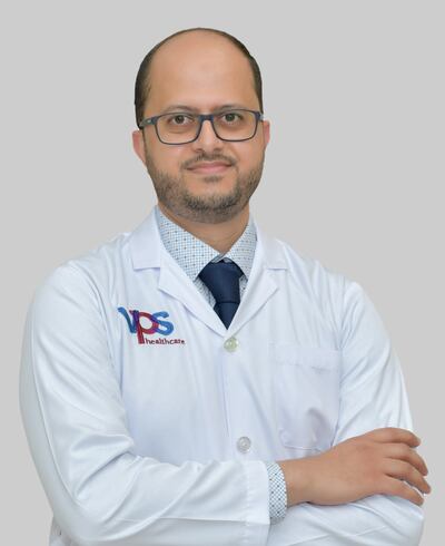 Dr Emad Al Nemnem, a consultant for Pulmonary Disease at Burjeel Medical city. Photo: Burjeel Medical city