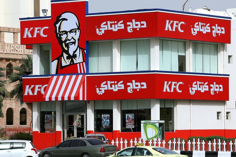 Americana operates KFC among other brands. Pawan Singh / The National
