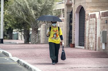 UAE authorities have cautioned employers to ask domestic workers to avoid meeting people outside the home to keep the number of coronavirus infections low. Antonie Robertson / The National 