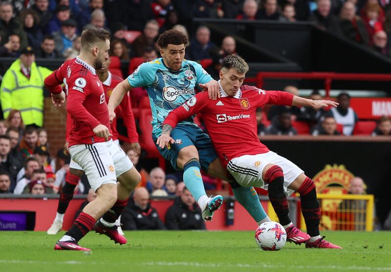 Che Adams, 5 – Found clear chances hard to come back as United continued to dominate despite being a man down. Played in Sulemana with his biggest contribution of note before he was replaced in a double switch in the 74th minute.

Reuters