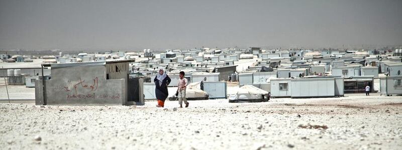The Zaatari refugee camp in Jordan, where the documentary District Zero was filmed. Pablo Tosco / Oxfam Intermon
