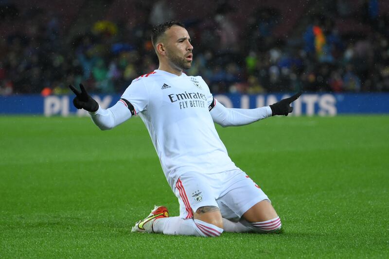 CB Nicolas Otamendi (Benfica) - Rolled back the years with an aggressive, authoritative display in wet, treacherous conditions against a youthful, zippy Barcelona. Defensively rugged but also prepared to lead his team’s counter-attacks. AFP