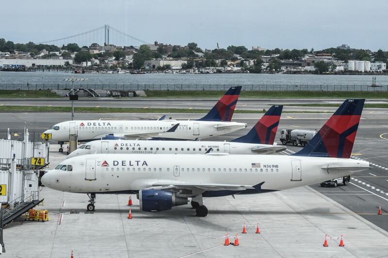 1st in rankings: Delta Air Lines. Bloomberg