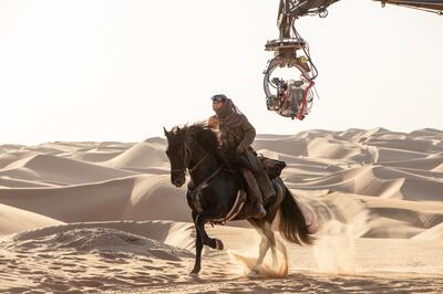 Tom Cruise on the set of Mission: Impossible Dead Reckoning - Part One in Abu Dhabi. Photo: Abu Dhabi Film Commission