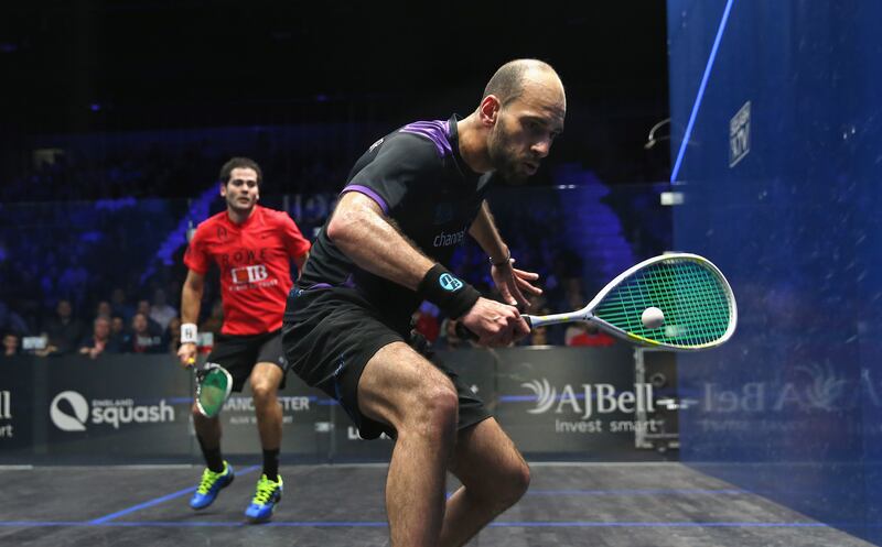 Marwan El Shorbagy, who has announced that he will now play squash for England, representing Egypt. Getty