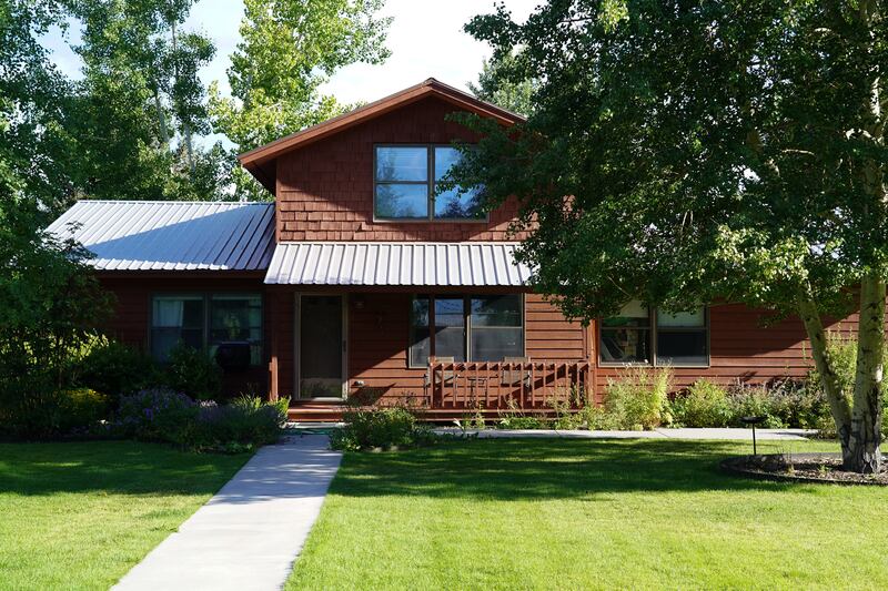 A house outside of Jackson, Wyoming. The medium house price in Jackson was $2.9 million in 2021. Willy Lowry / The National