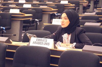 The UAE has begun a new term on the UN Human Rights Council in Geneva. Handout