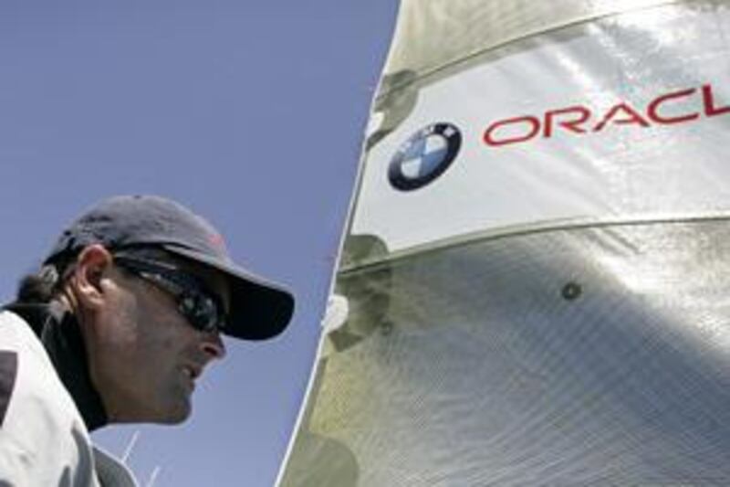 BMW Oracle Racing Syndicate skipper Russell Coutts does not want to sail in Ras Al Khaimah.