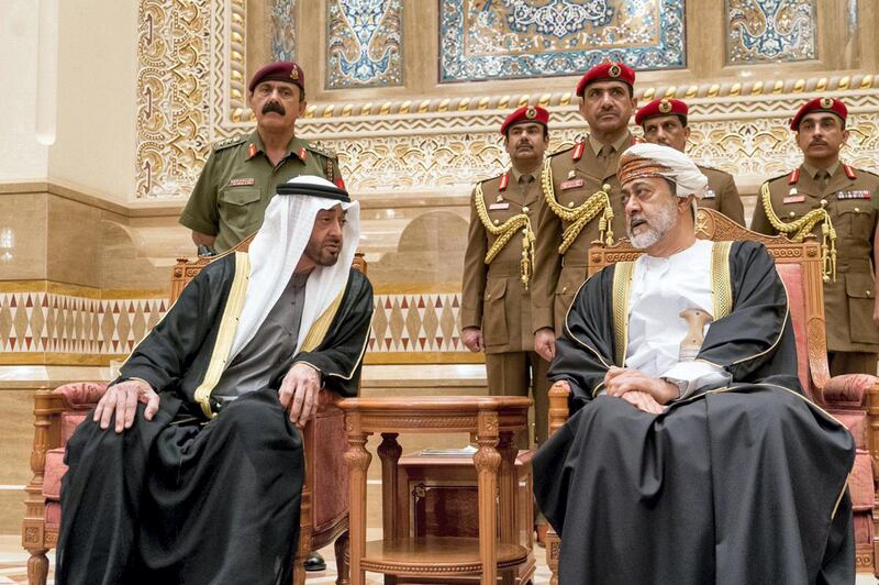  Oman's Sultan Haitham bin Tariq in the Omani capital Muscat.