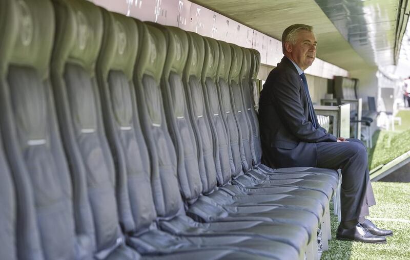 Bayern Munich manager Carlo Ancelotti struggled against Wednesday opponents, Atletico Madrid, domestically while manager of Real Madrid but did record a famous triumph over them in the 2014 Uefa Champions League final in Lisbon. Guenter Schiffmann / AFP