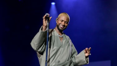 Usher performs in Abu Dhabi in 2022. For 20 years, many songs on his album Confessions have featured in his live shows. Khushnum Bhandari / The National