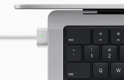 The new MacBook Pros mark the return of MagSafe technology with an updated design. EPA