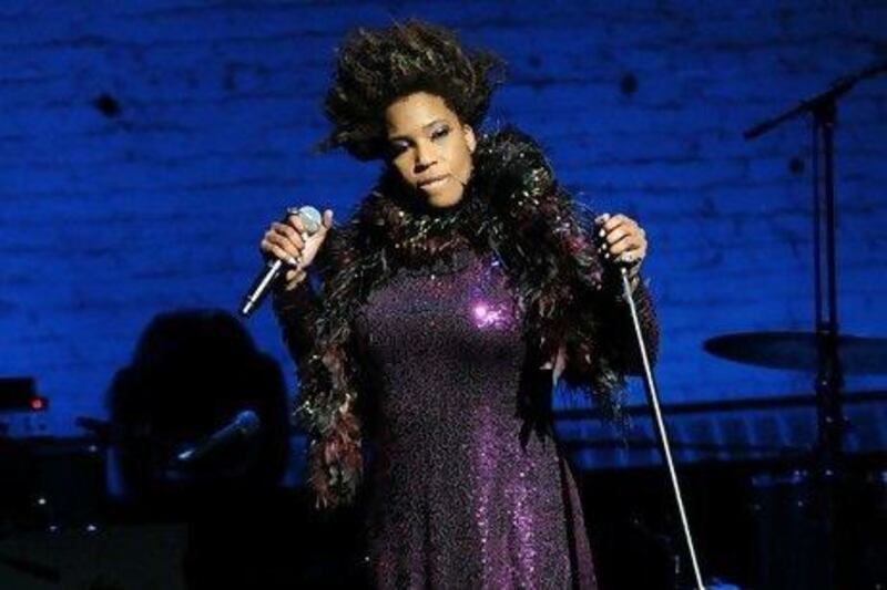 Macy Gray is coming to Dubai in December. AFP