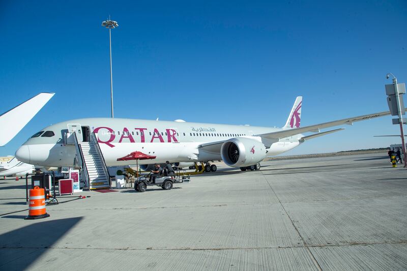 Qatar Airways flies to 30 countries across Africa. Leslie Pableo for The National