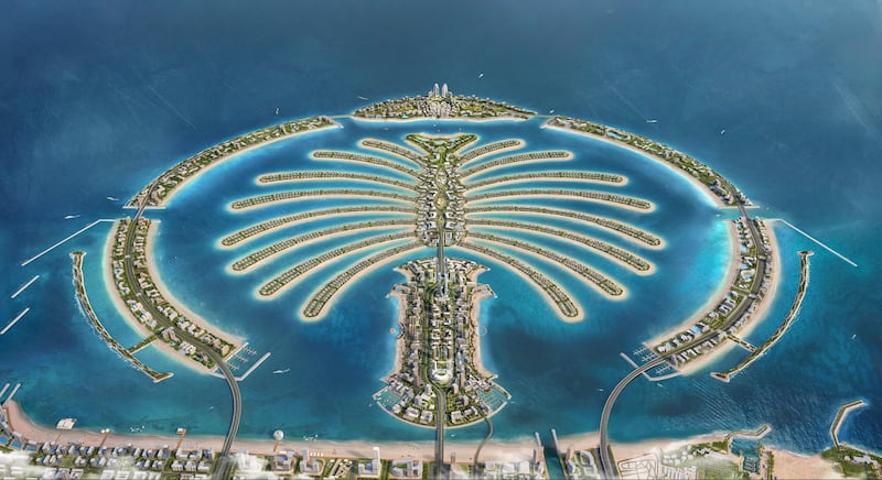 The resurrected Jebel Ali Palm is expected to eventually accommodate about 250,000 people when complete.  Dubai Media Office