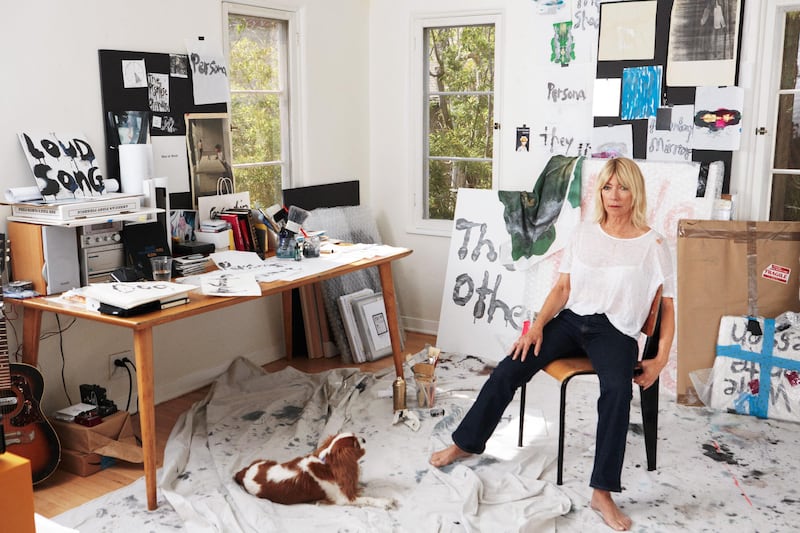 Hand-painted words feature on Kim Gordon's collection for & Other Stories
