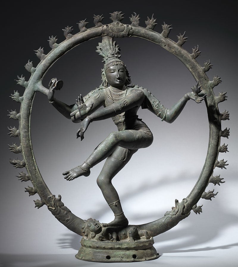 ‘Nataraja, Shiva as the Lord of Dance’, bronze, circa 900-1200s. Photo: Cleveland Museum of Art