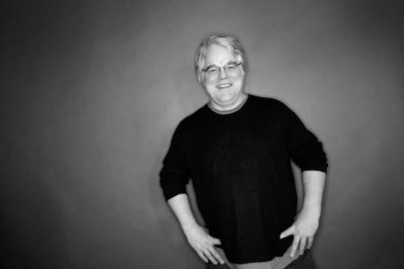 Actor Philip Seymour Hoffman of the film Jack Goes Boating poses for a portrait at the Gibson Guitar Lounge during Sundance Film Festival in Park City, Utah on Monday, January 24, 2010.  (AP Photo/Carlo Allegri)