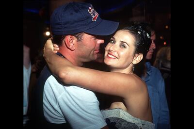 Bruce Willis and Demi Moore eloped to Las Vegas in 1987. Sygma via Getty Images