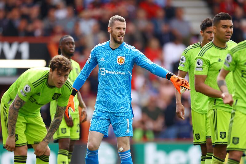 MAN UNITED RATINGS: David De Gea 8: Got down low to his left to save from Solanke in first half Better save with his legs from Moore seven minutes from time when the goalkeeper was the last man. Faultless. Getty