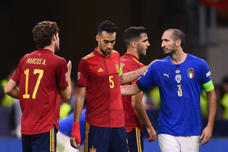 Sergio Busquets – 7. Unlike his counterpart, the 33-year-old put in a captain’s display to cement a strong midfield for his country. AFP