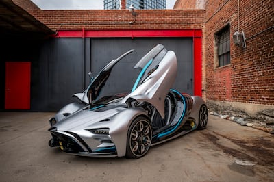 The Hyperion XP-1 prototype will be up for auction on SBX Cars. Photo: SB Media Group