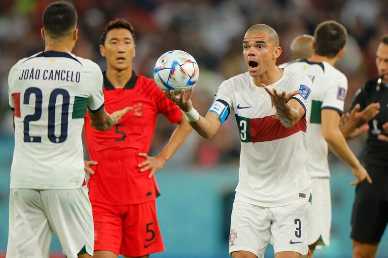 Portugal defender Pepe. AFP