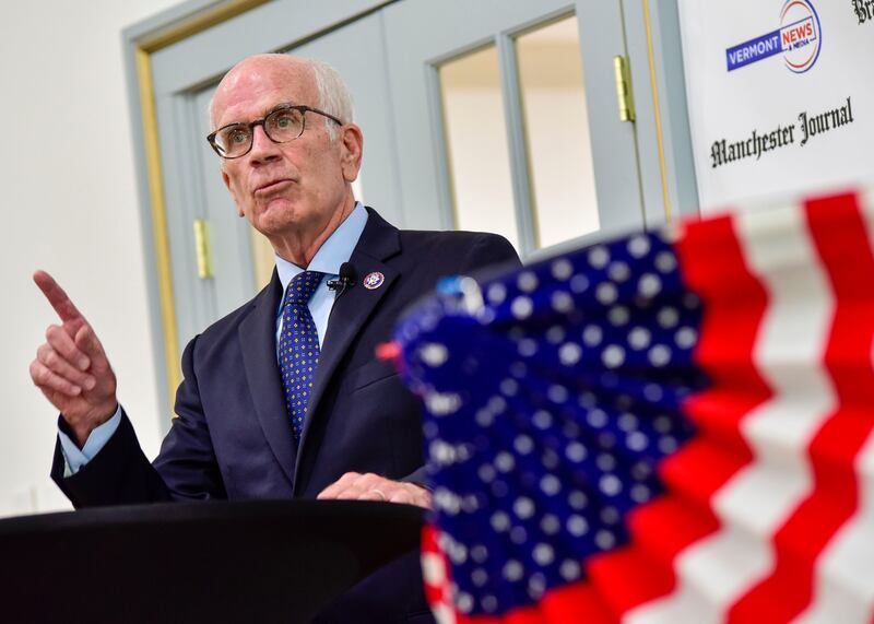 US Congressman Peter Welch, a Democrat, is running for the open US Senate seat in Vermont. The Brattleboro Reformer / AP