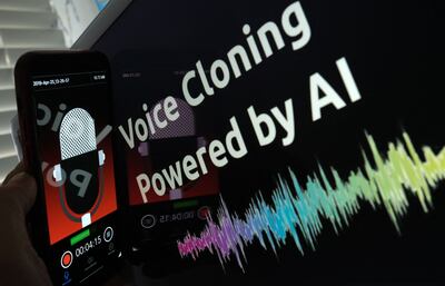 Fraudsters are using convincing artificial intelligence voice-cloning tools to steal from people, but AI can also be used to detect fraud. AFP
