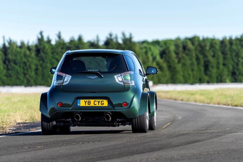 <p>The Cygnet was originally a rebadged Toyota iQ city car that the British brand&nbsp;sold in Europe from 2011&nbsp;to 2013 Aston Martin</p>
