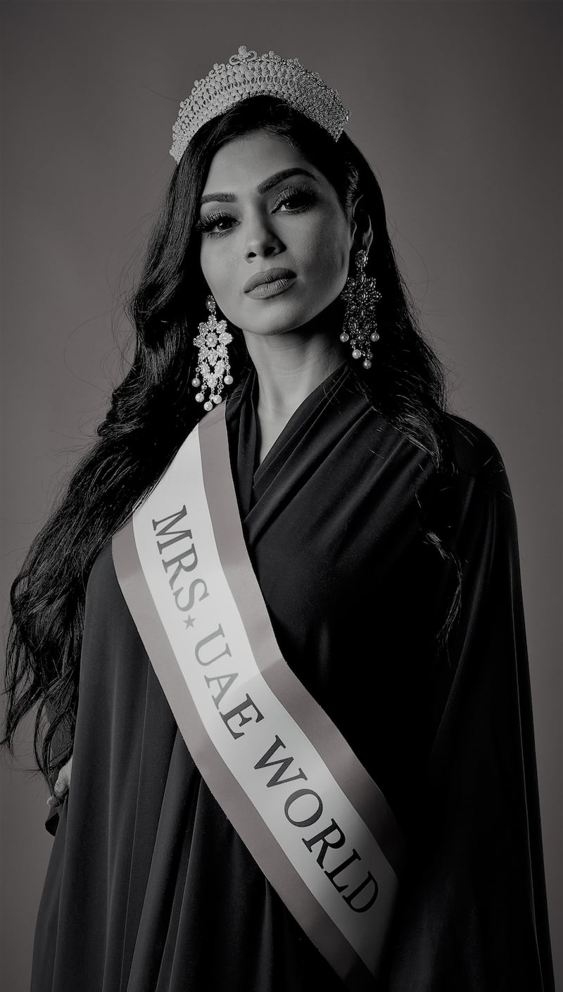 Debanjali Kamstra is the first beauty queen to represent the UAE.