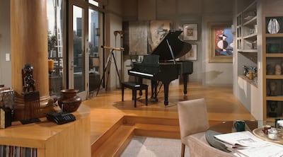 Frasier Crane's apartment from the sitcom. Getty Images