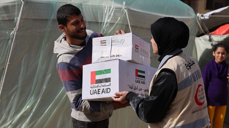 Emirates Red Crescent has dispatched thousands of tonnes of essentials – including food and medical supplies. Wam