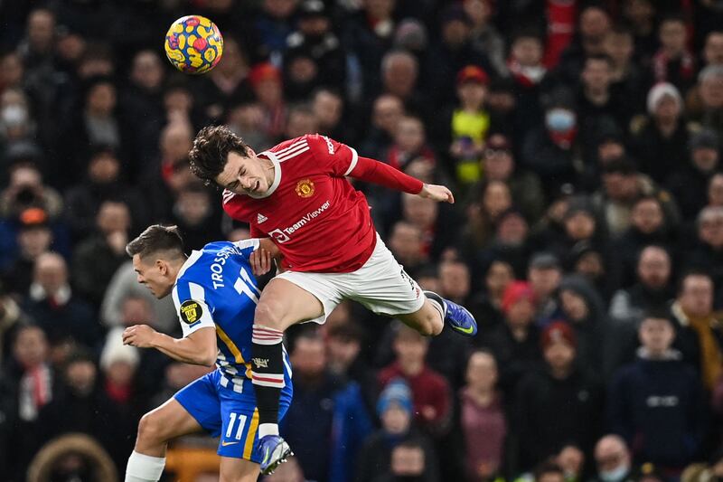 Victor Lindelof - 7: Came in at the last minute as Varane was ill and did well. Fast and more aggressive as game went on. Welbeck got between him and Maguire to head towards De Gea on 90 minutes. AFP