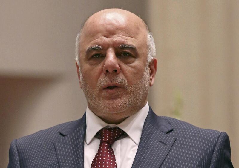 Iraq's new prime minister Haider Al Abadi will benefit from the coalition being formed to fight ISIL. UAE's ambassador says ISIL is just one problem the region faces. Photo: Hadi Mizban / Reuters