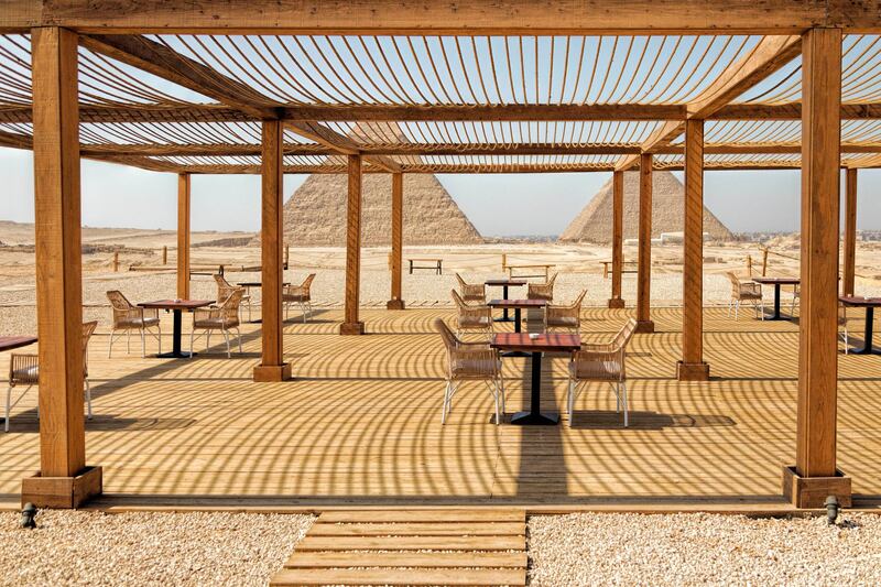 General area at 9 Pyramids Lounge. courtesy: Orascom Pyramids Entertainment