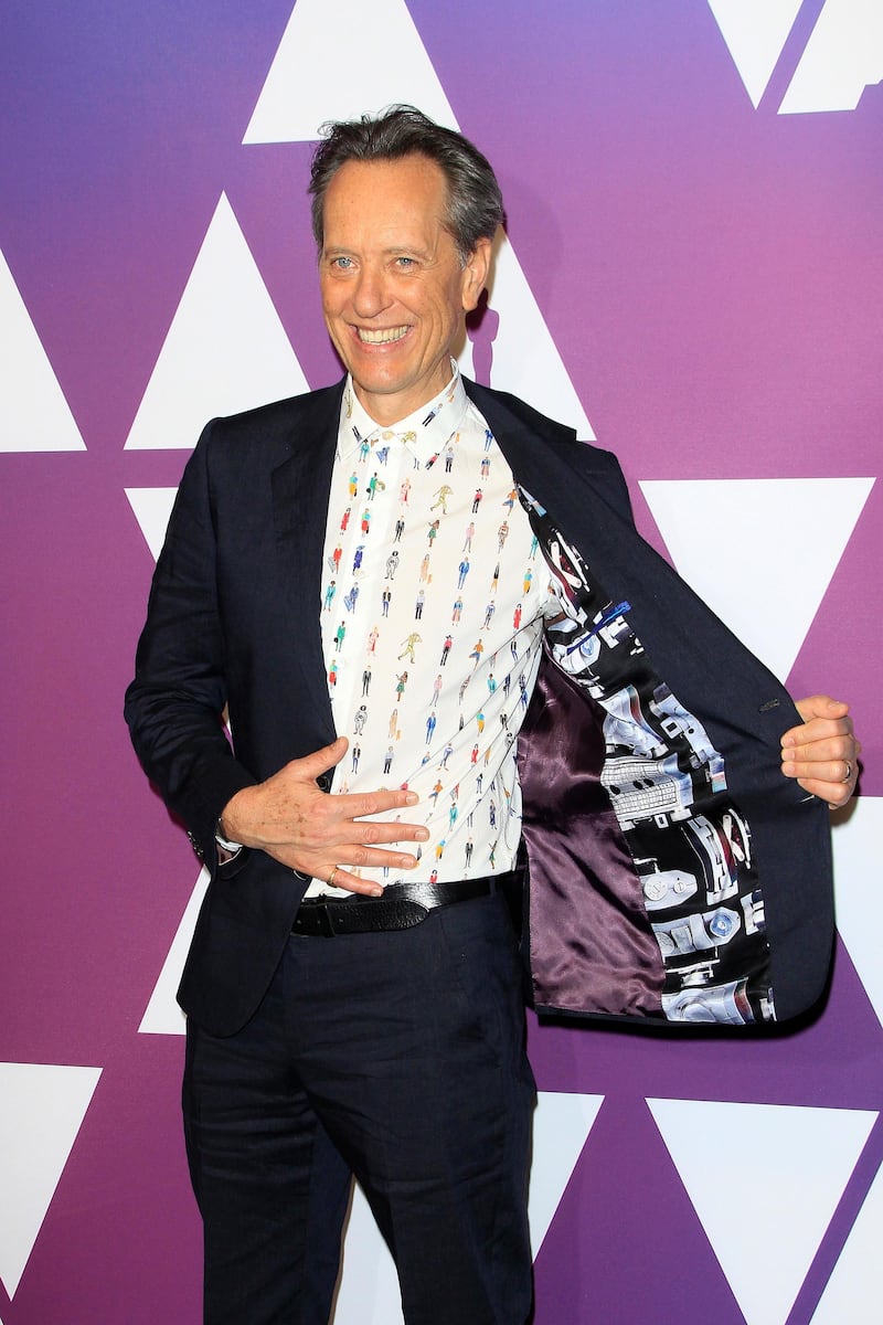 Richard E Grant arrives for the 91st Oscars Nominees Luncheon at the Beverly Hilton hotel. Grant is nominated for Best Supporting Actor for his role in 'Can You Ever Forgive Me?'. EPA
