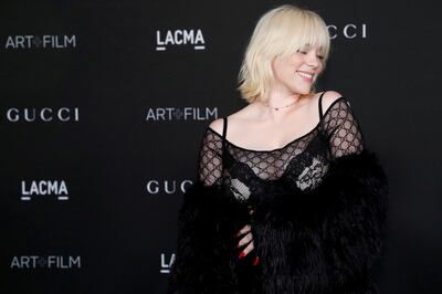 Singer Billie Eilish wins a Golden Globe for her James Bond soundtrack song, 'No Time to Die'. Reuters 