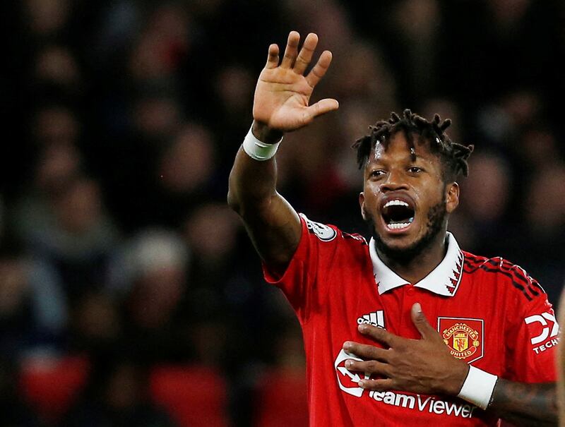 Fred earns £120,000 a week at Manchester United. Reuters