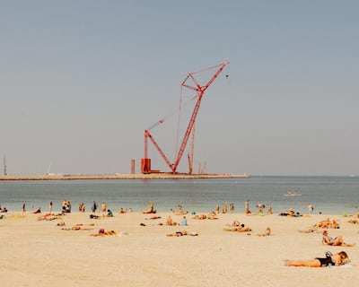 A beach in Dubai. Courtesy Alex Atack