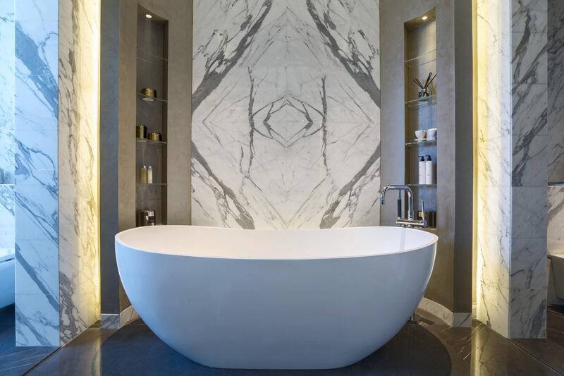 The 118 Contemporary bathroom. Courtesy LuxuryProperty.com