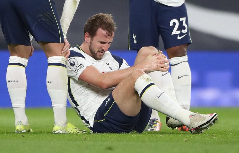 Harry Kane - 5. Limped off at half time after sustaining an ankle injury and was replaced by Lamella. Spurs are half the team without their captain. Reuters