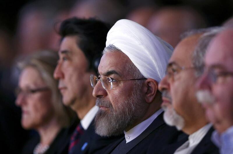 Iranian president Hassan Rouhani has announced a budget with a massive increase in defence spending. Photo: Denis Balibouse / Reuters