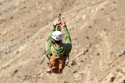 Jais Adventure Peak features a number of attractions perched atop the UAE’s highest mountain, Jebel Jais. Wam