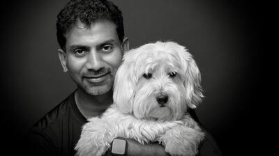 Dog behaviourist Rajiv Saini says pet bereavement can be particularly hard-hitting because pets 'easily become a part of our family'. Courtesy Rajiv Saini 
