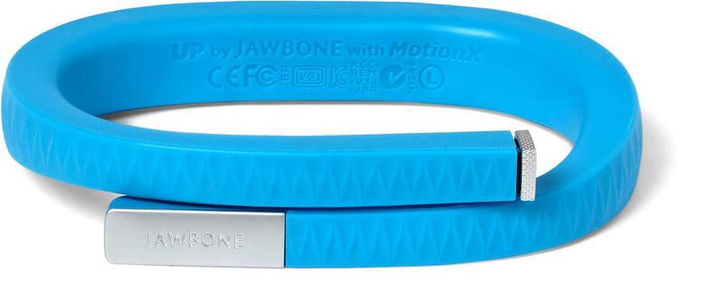  MrPorter carries a classy capsule collection. Our top picks for sporty but stylish dads is a Jawbone activity-tracking band. Courtesy mrporter.com 